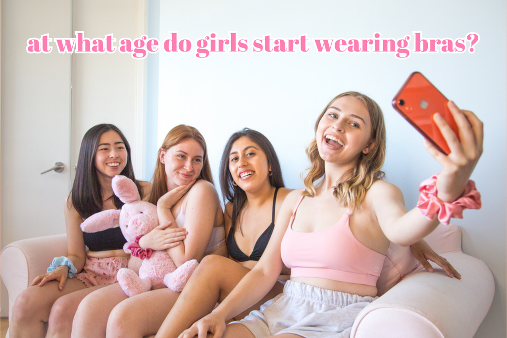 at what age do girls start wearing bras?