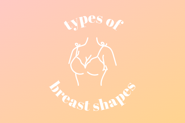 Types Of Women's Breasts. All Forms Of The Female Breasts. Shapes