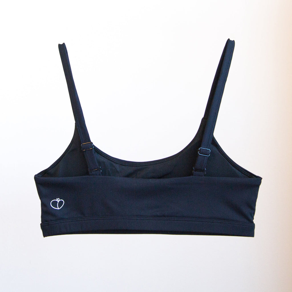 apricotton artemis sports bra back uncrossed